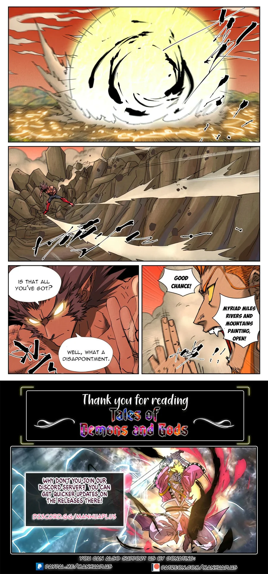 Read Tales of Demons and Gods Manga Online