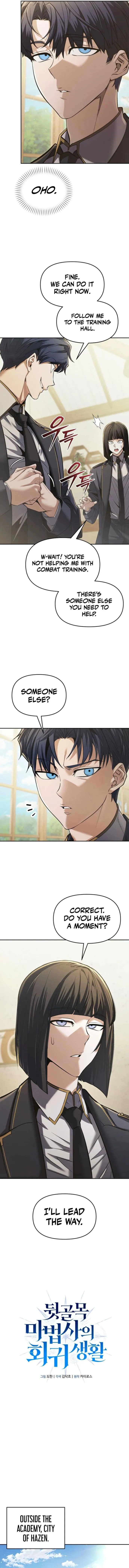 Read The Back-Alley Mage’s Return Manga Online