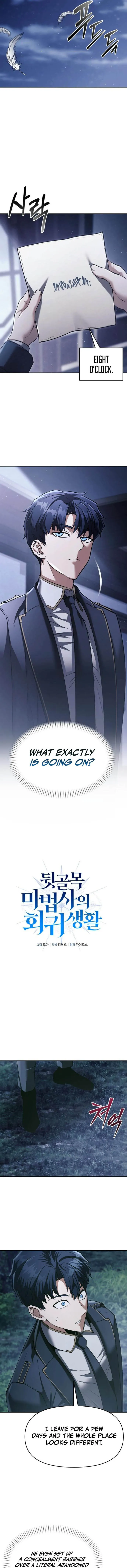 Read The Back-Alley Mage’s Return Manga Online