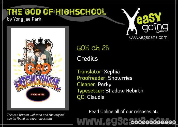 Read The God of High School Manga Online