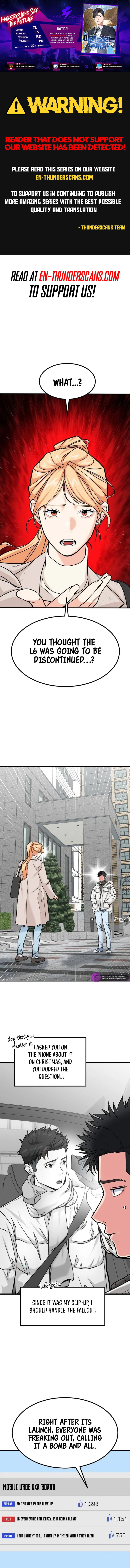 Read The Investor Who Sees the Future Manga Online