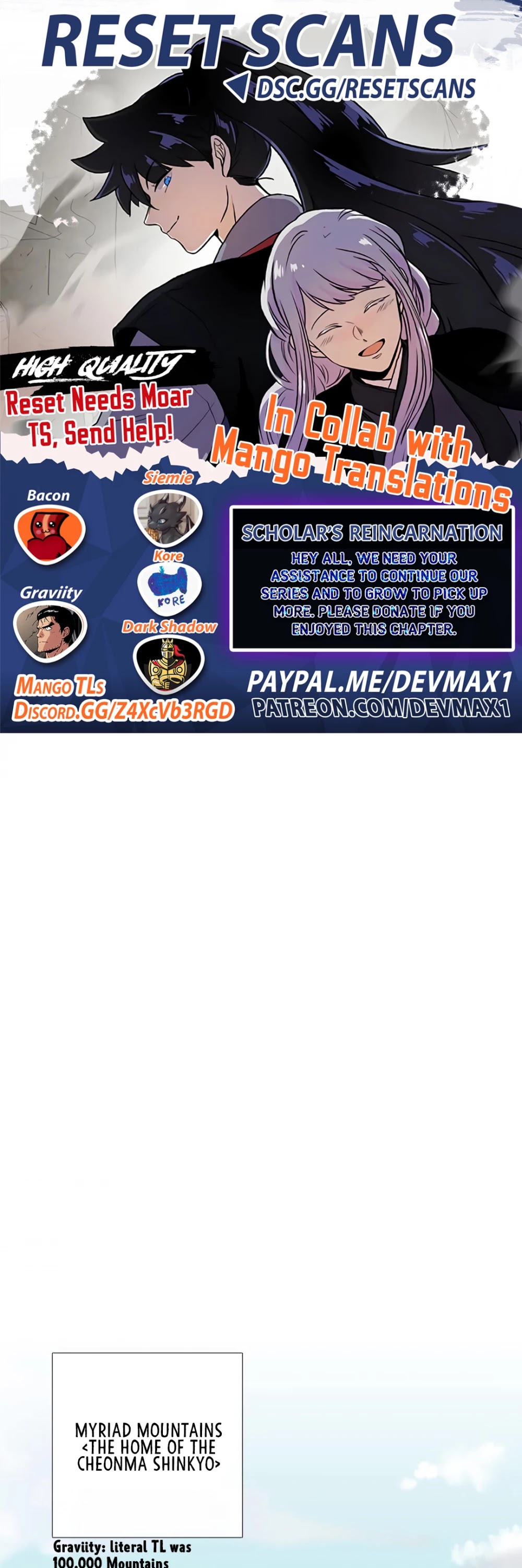 Read The Scholar's Reincarnation Manga Online