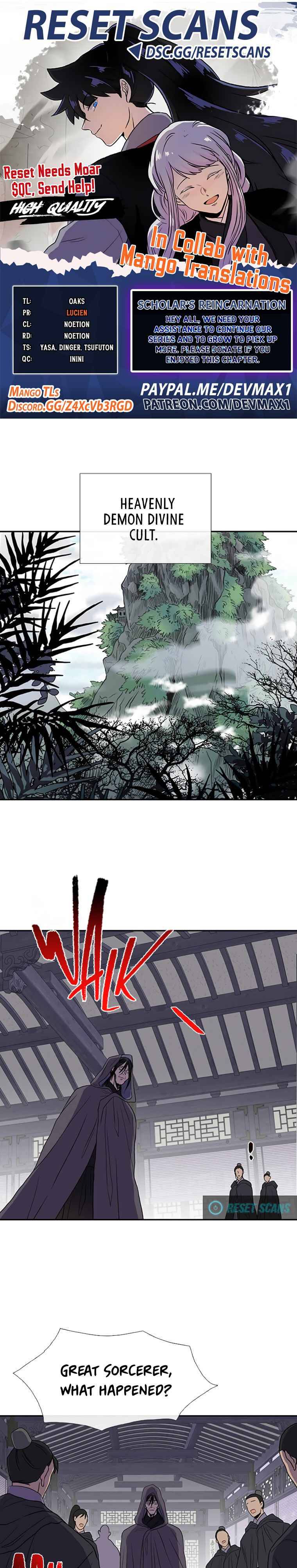 Read The Scholar's Reincarnation Manga Online