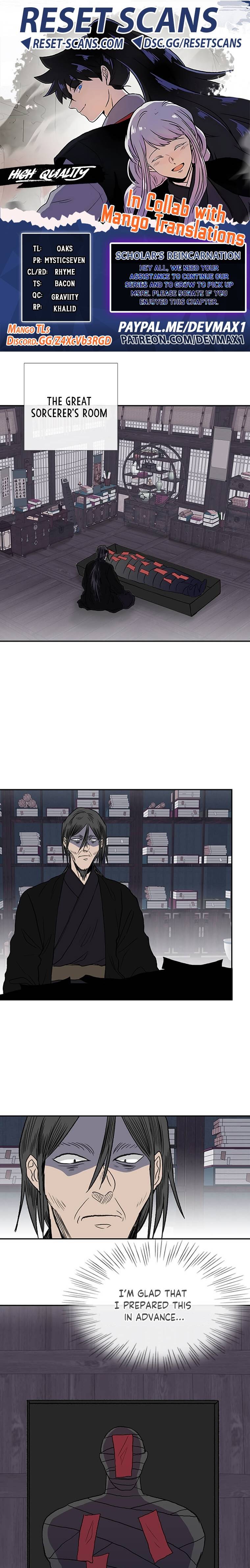 Read The Scholar's Reincarnation Manga Online