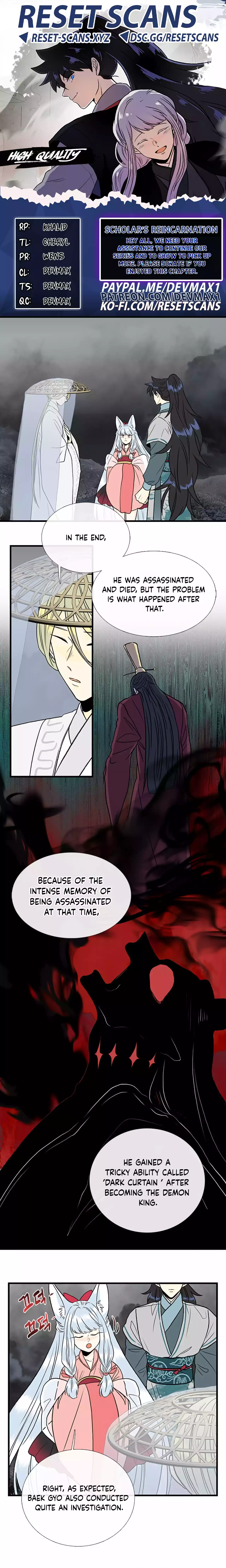 Read The Scholar's Reincarnation Manga Online