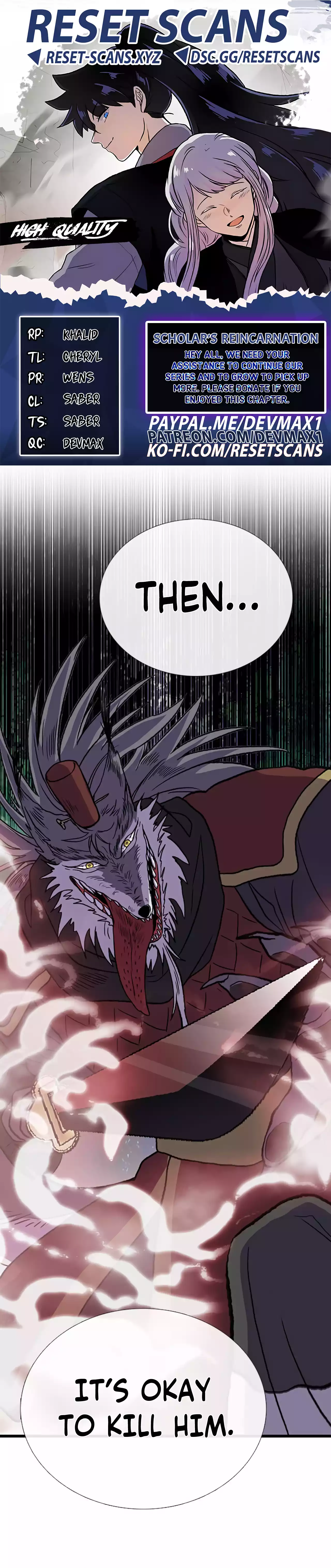 Read The Scholar's Reincarnation Manga Online