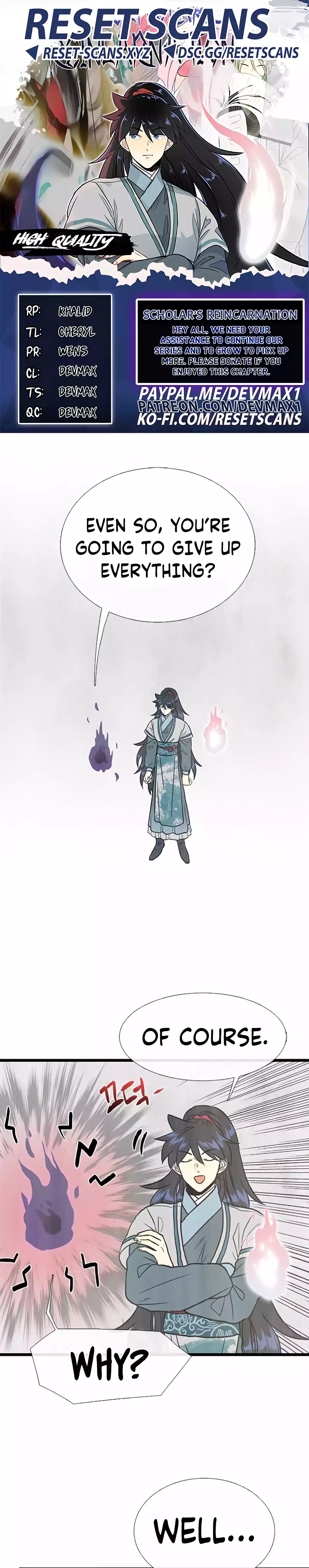 Read The Scholar's Reincarnation Manga Online