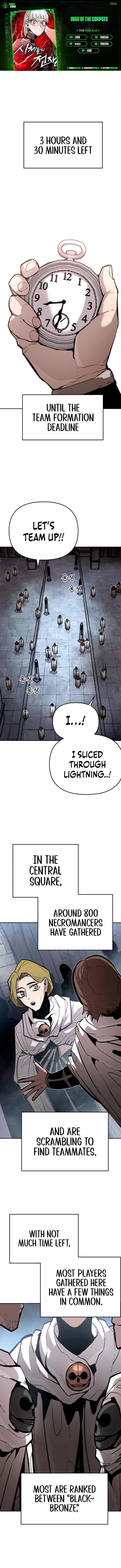 Read The War of Corpses Manga Online