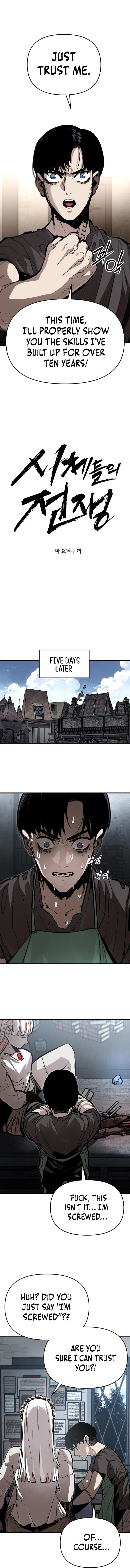 Read The War of Corpses Manga Online