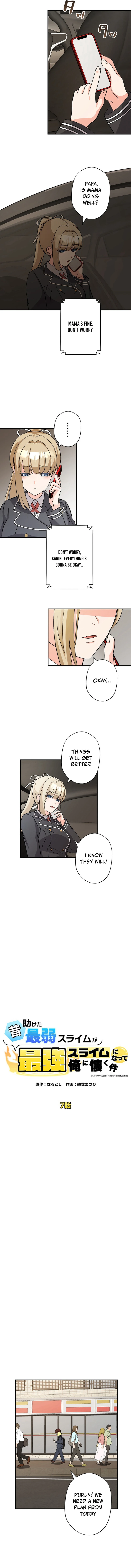 Read The Weakest Slime I Once Saved Became the Strongest and Now Won’t Leave My Side Manga Online