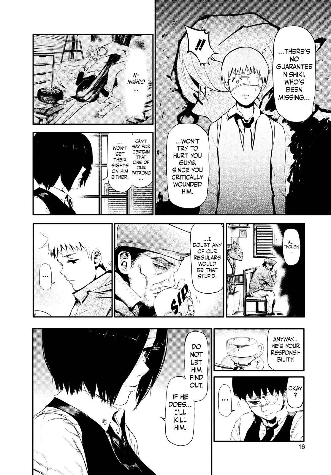 Read Tokyo Ghoul Manga Online