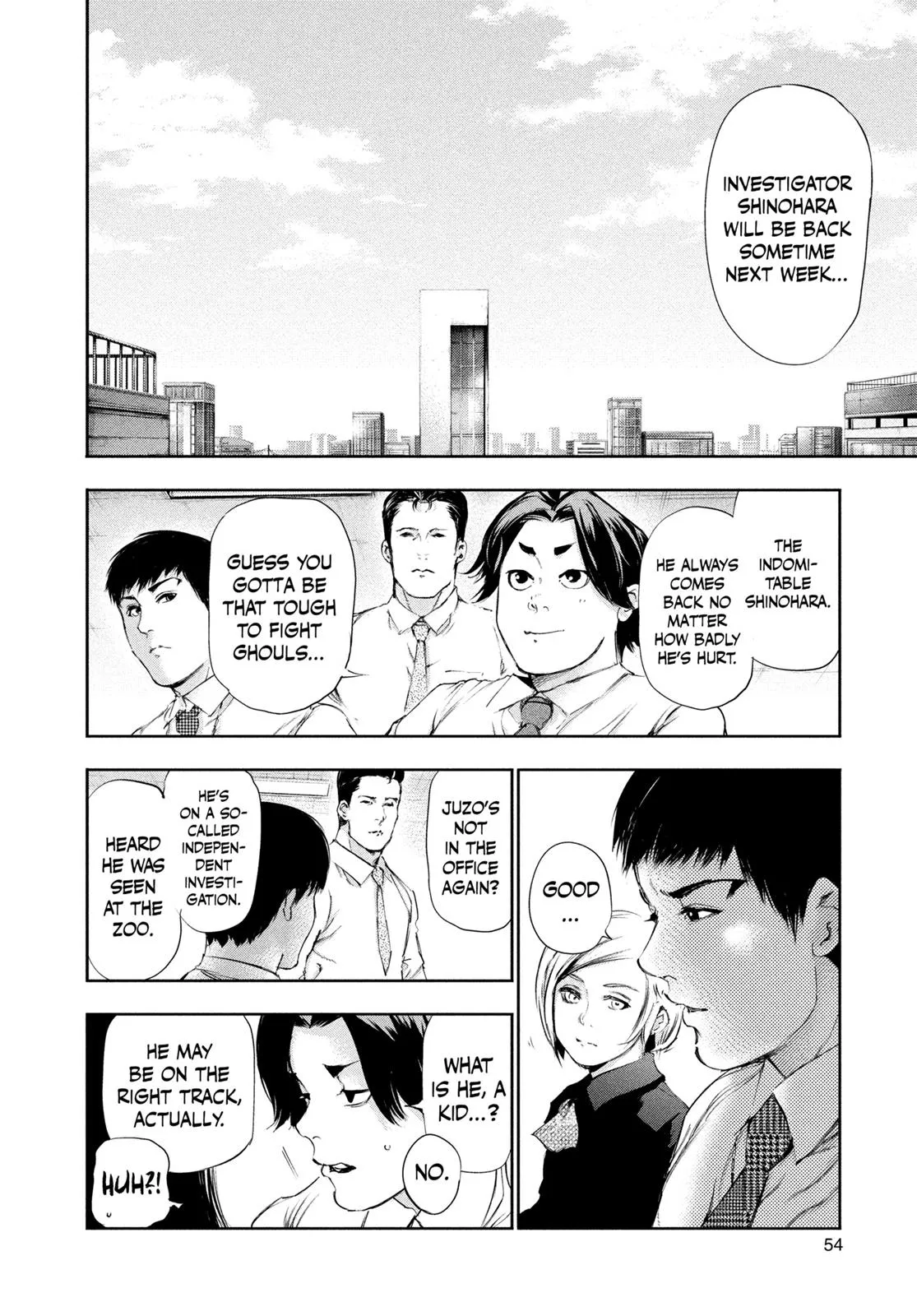 Read Tokyo Ghoul Manga Online