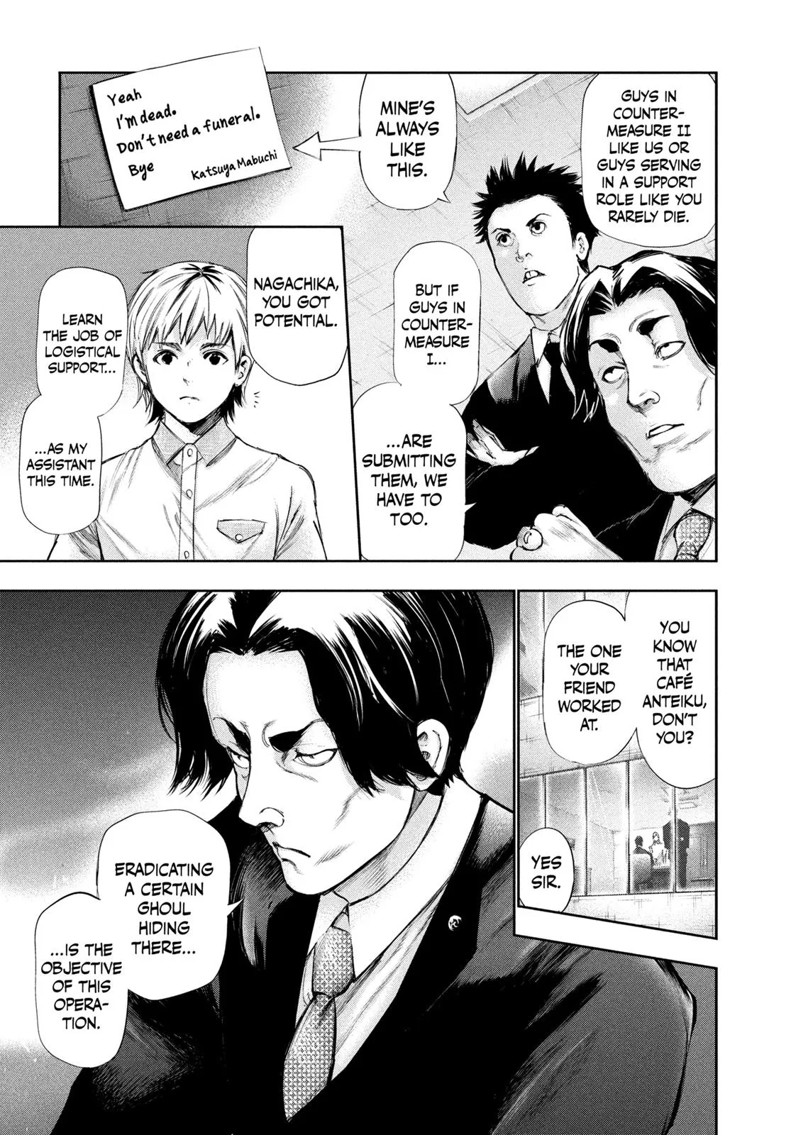 Read Tokyo Ghoul Manga Online