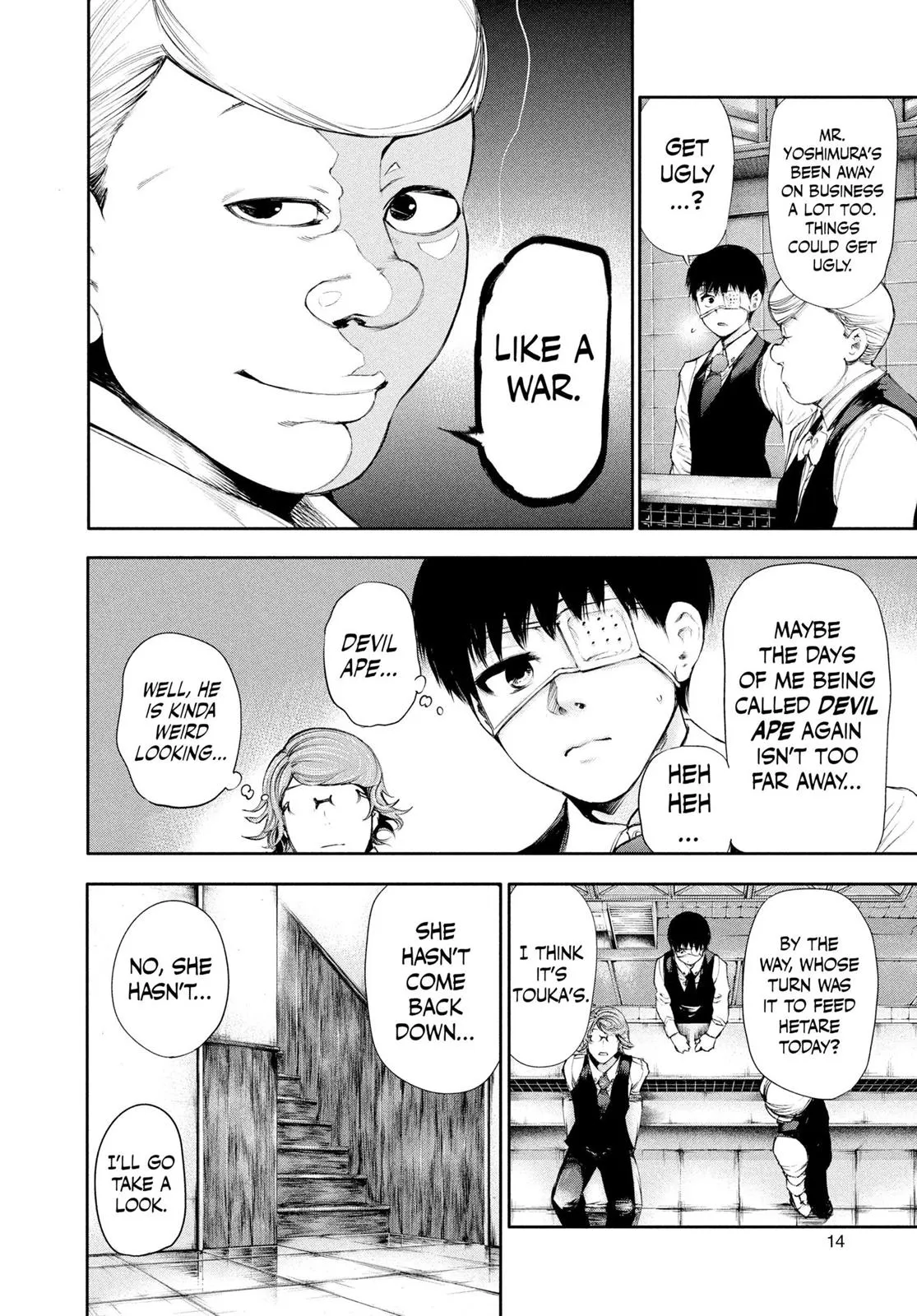 Read Tokyo Ghoul Manga Online