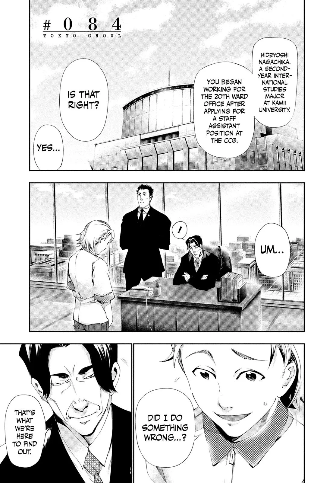 Read Tokyo Ghoul Manga Online