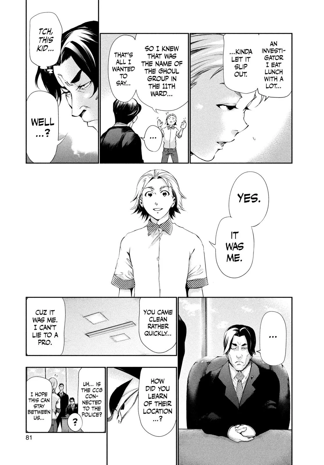 Read Tokyo Ghoul Manga Online