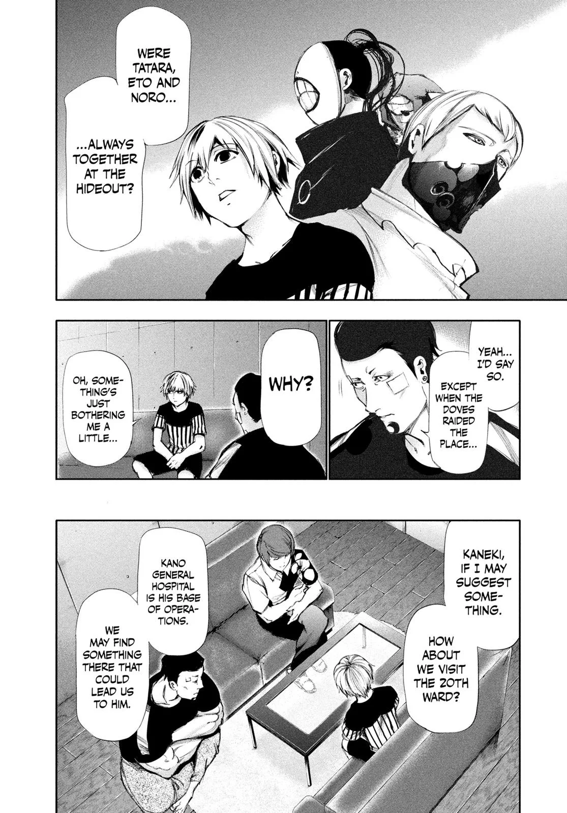 Read Tokyo Ghoul Manga Online