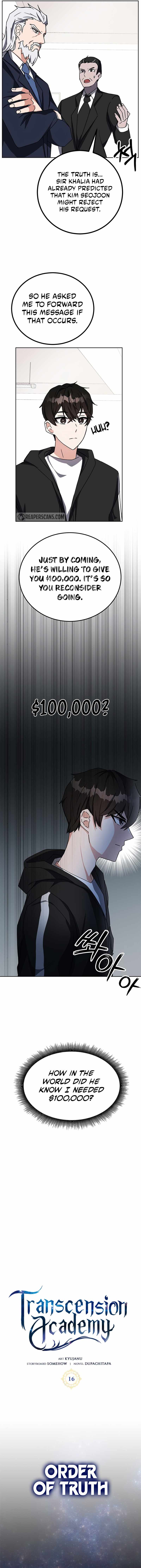 Read Transcension Academy Manga Online