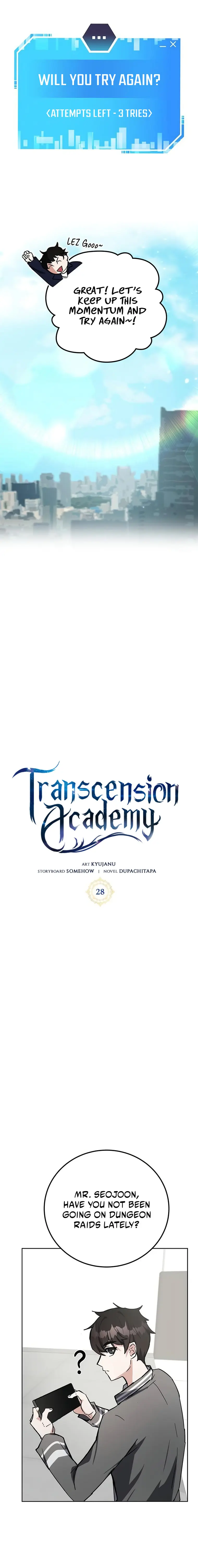 Read Transcension Academy Manga Online