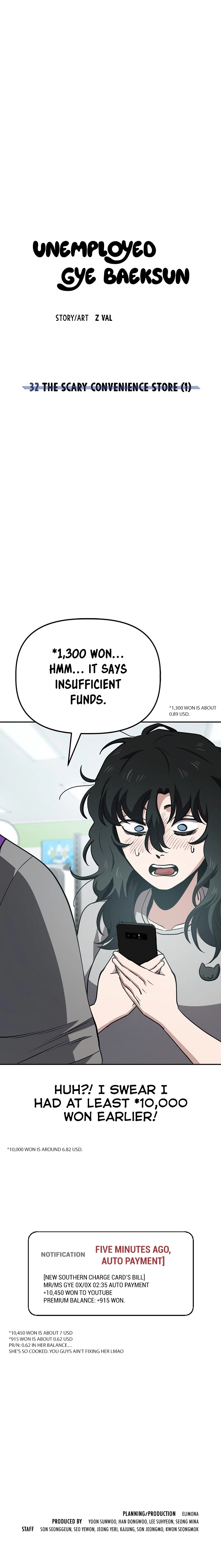 Read Unemployed Gye Baeksun Manga Online