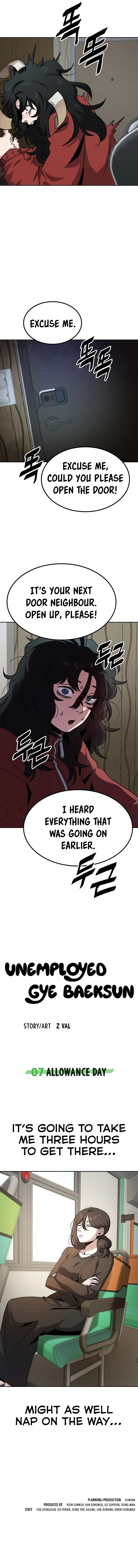 Read Unemployed Gye Baeksun Manga Online