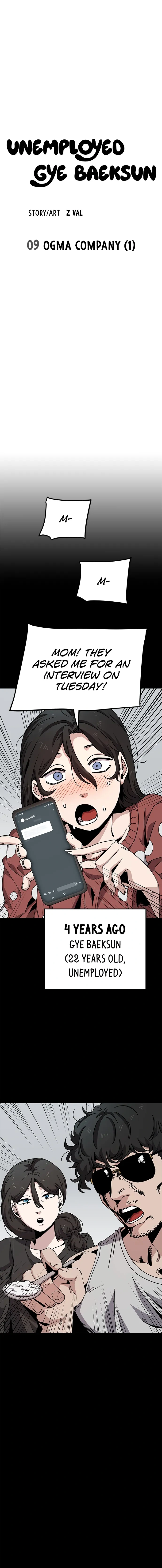 Read Unemployed Gye Baeksun Manga Online