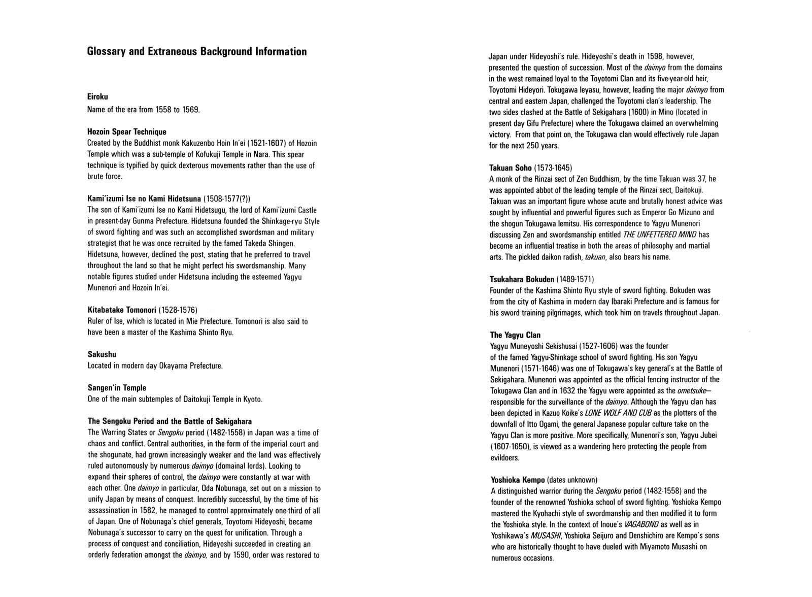 Read Vagabond Manga Online