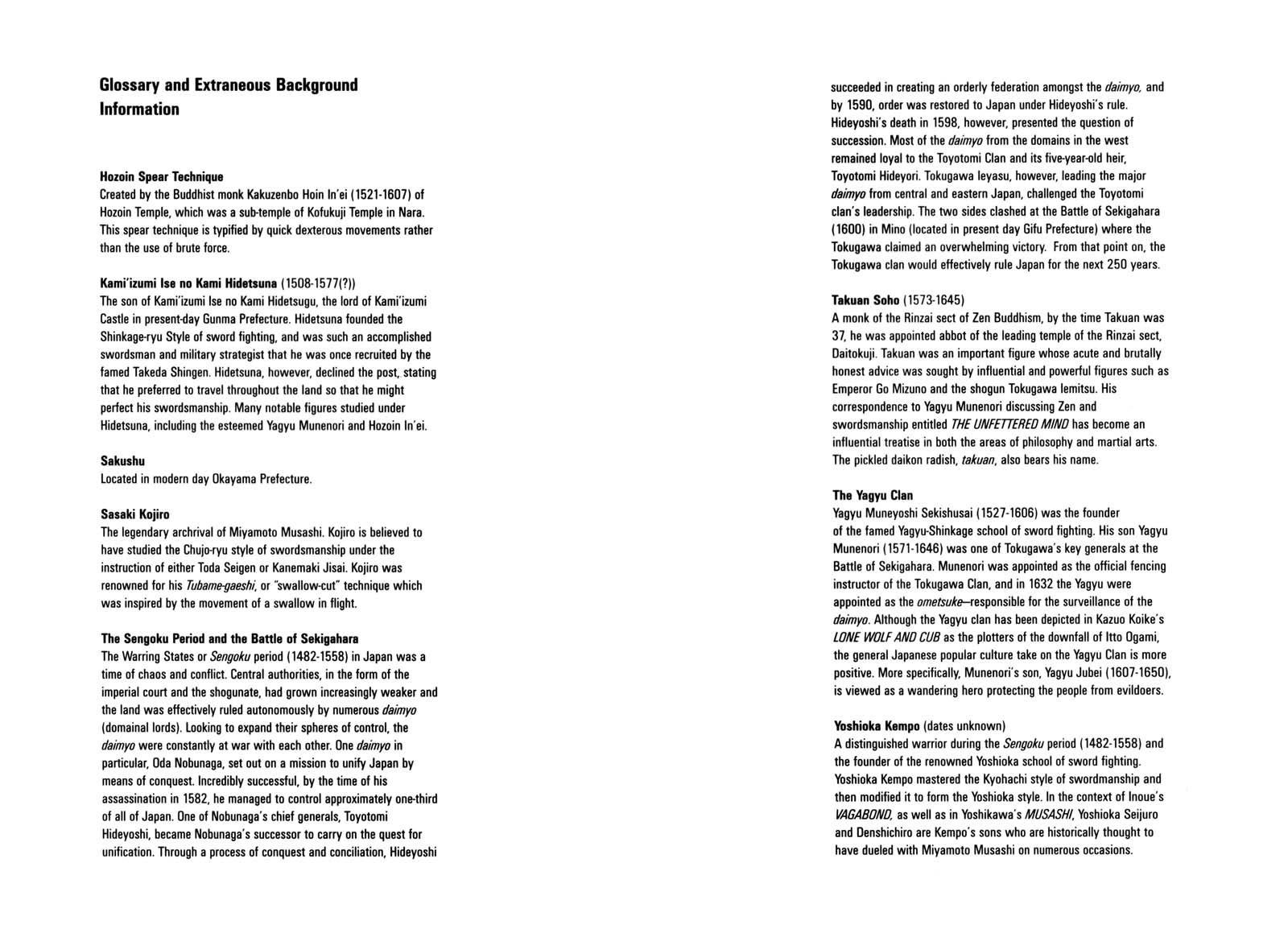 Read Vagabond Manga Online