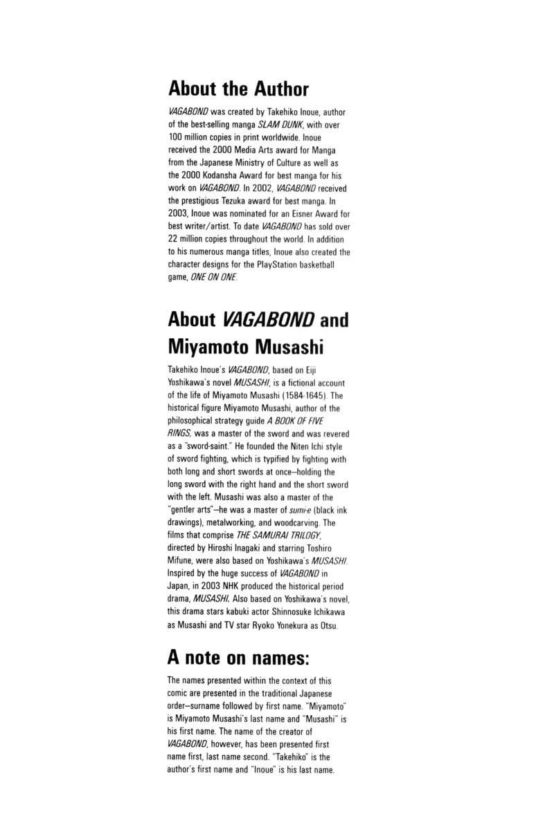 Read Vagabond Manga Online