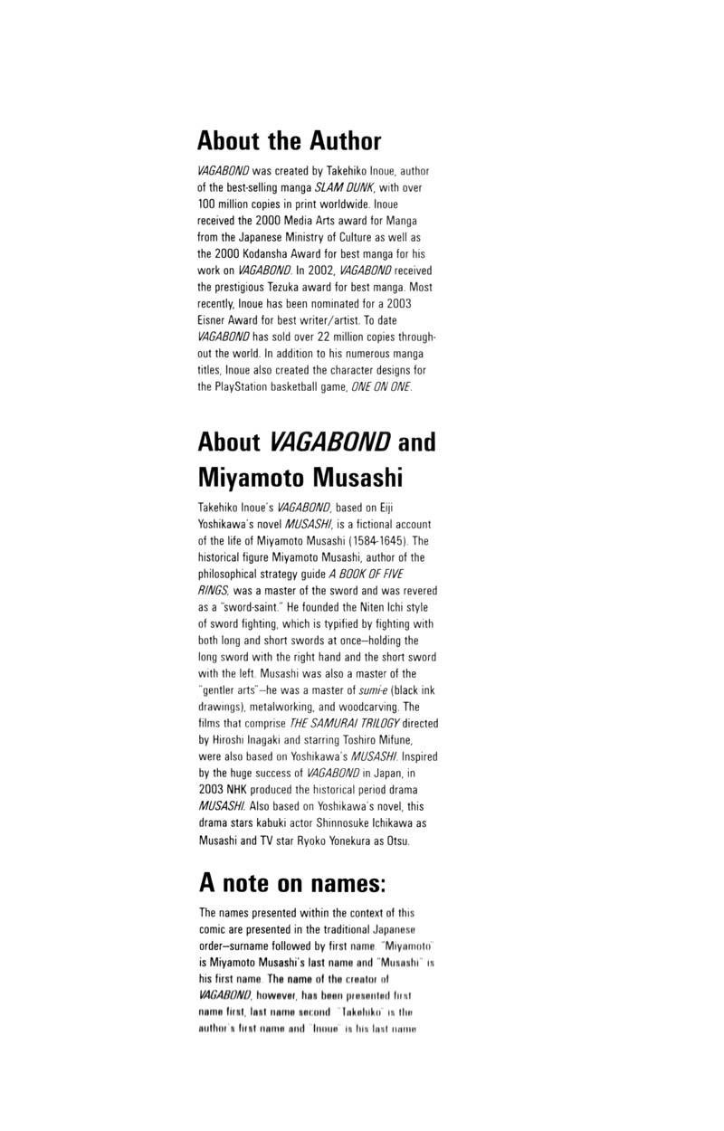 Read Vagabond Manga Online