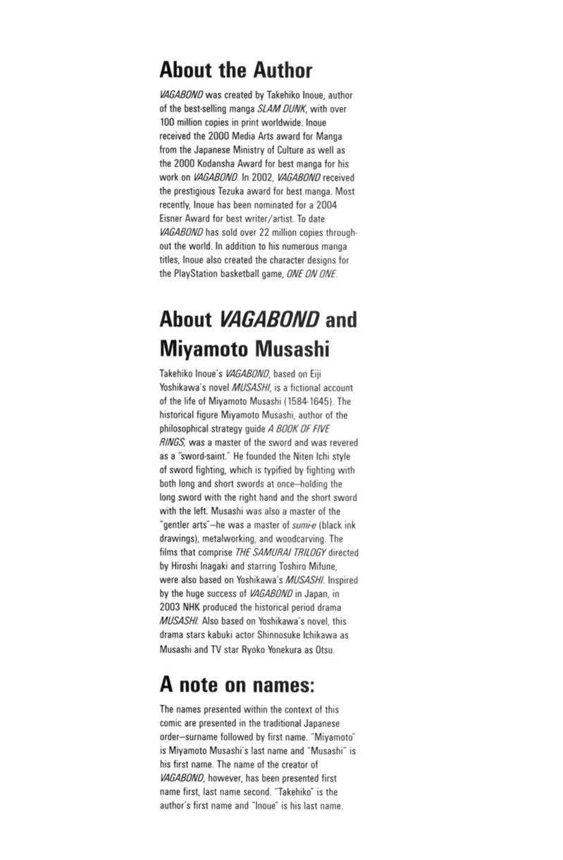 Read Vagabond Manga Online