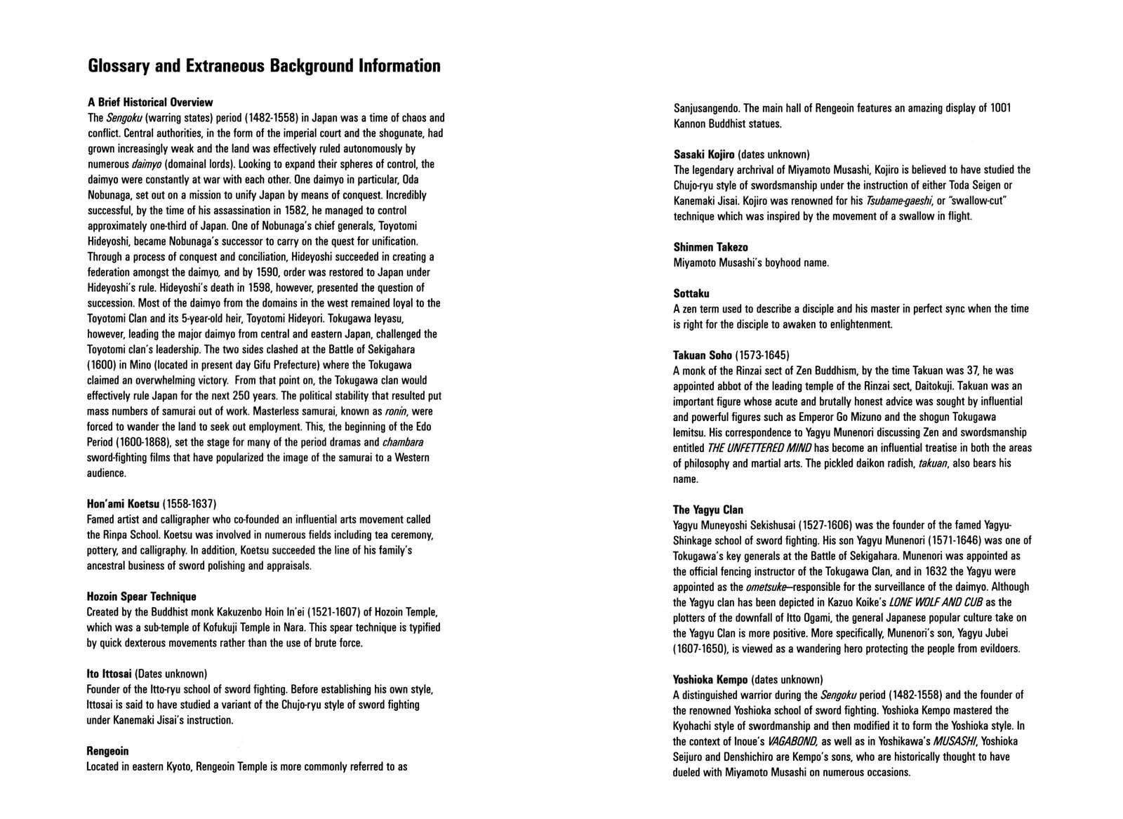 Read Vagabond Manga Online