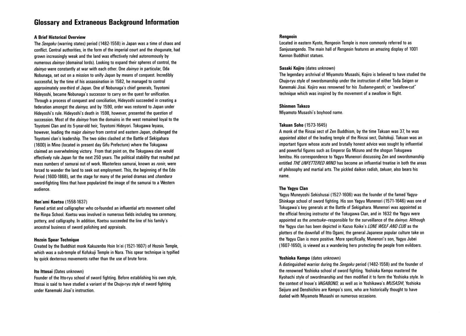 Read Vagabond Manga Online