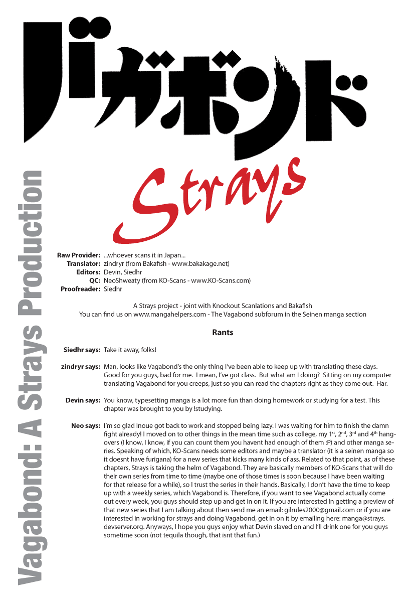 Read Vagabond Manga Online