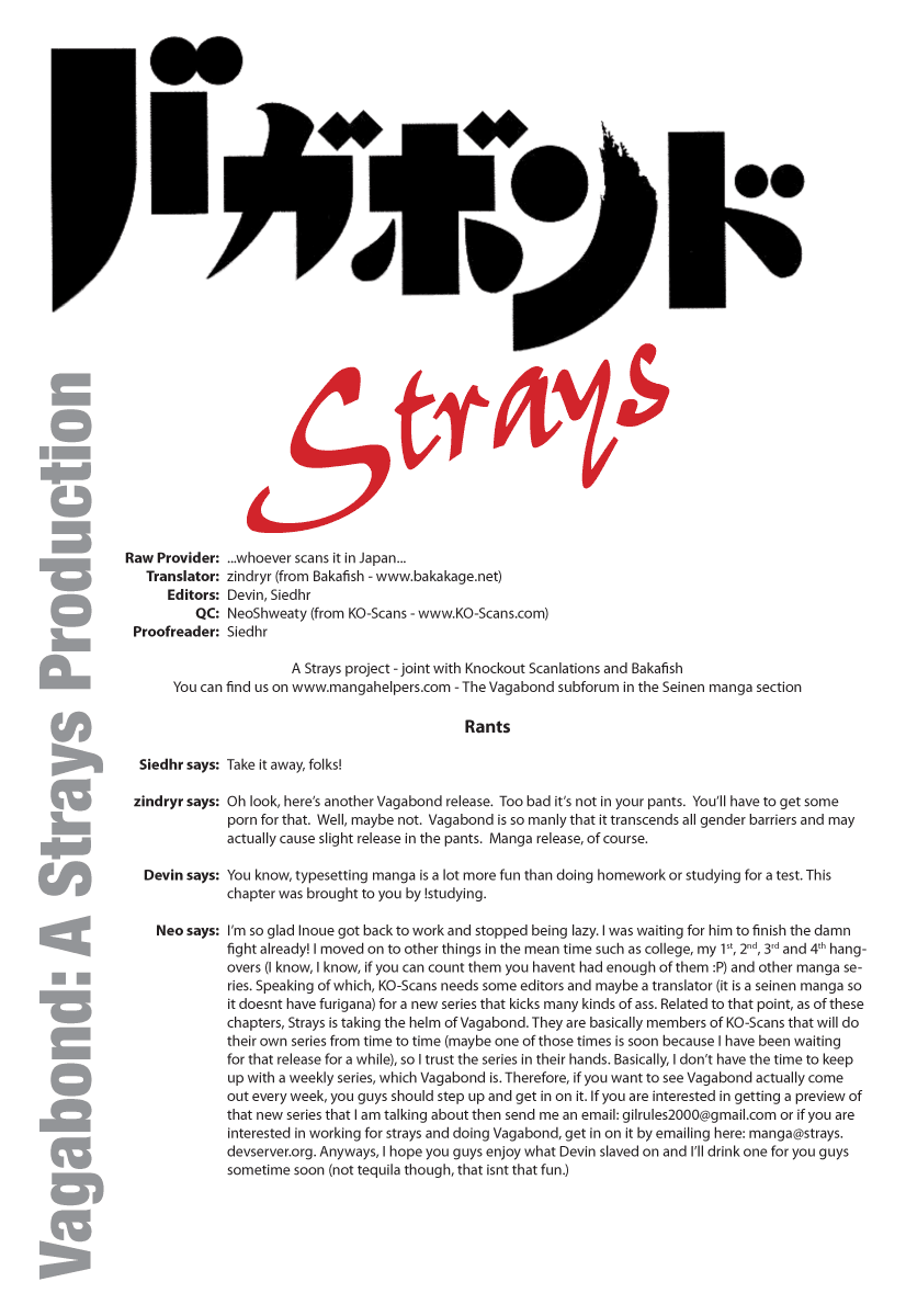 Read Vagabond Manga Online