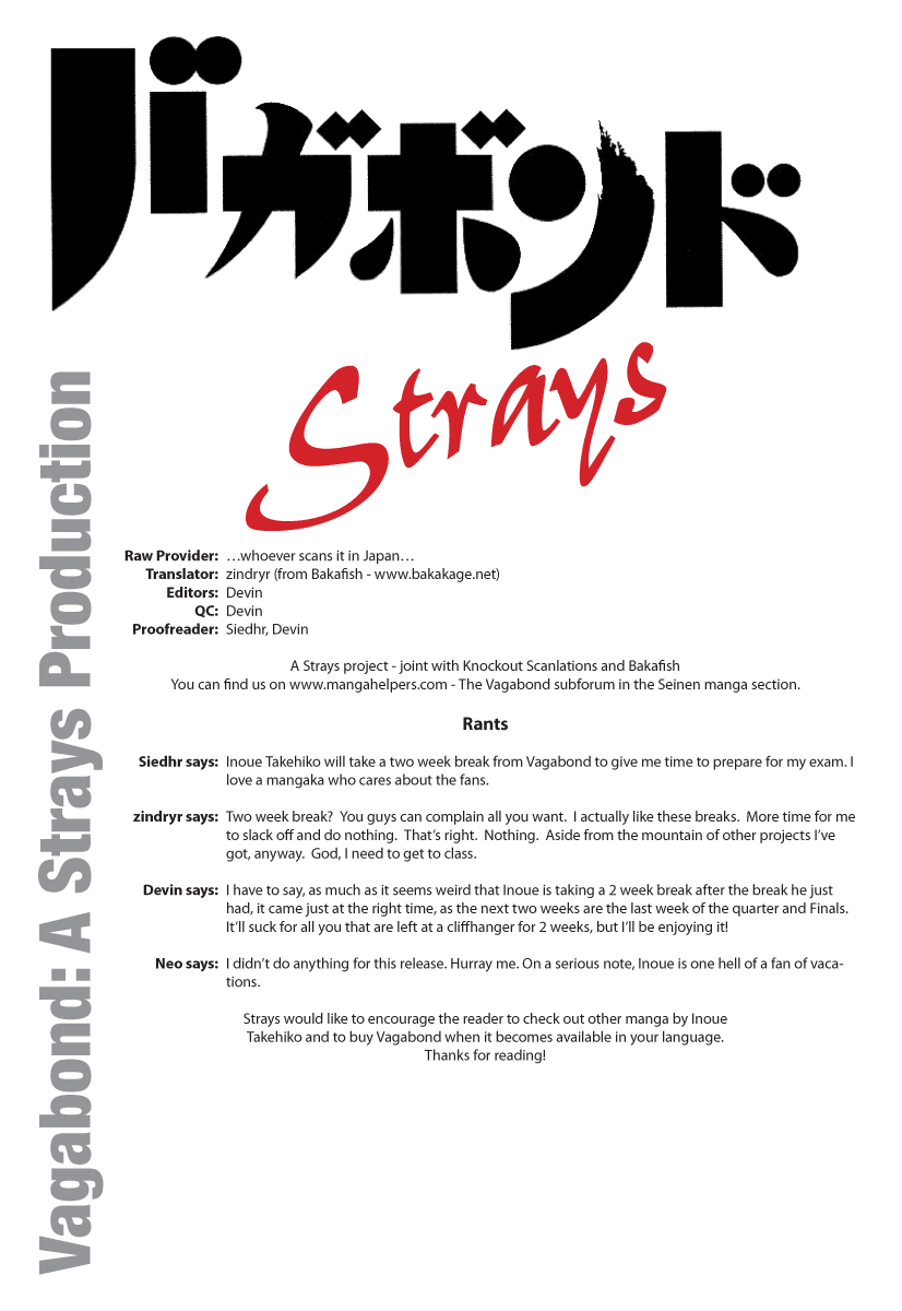 Read Vagabond Manga Online