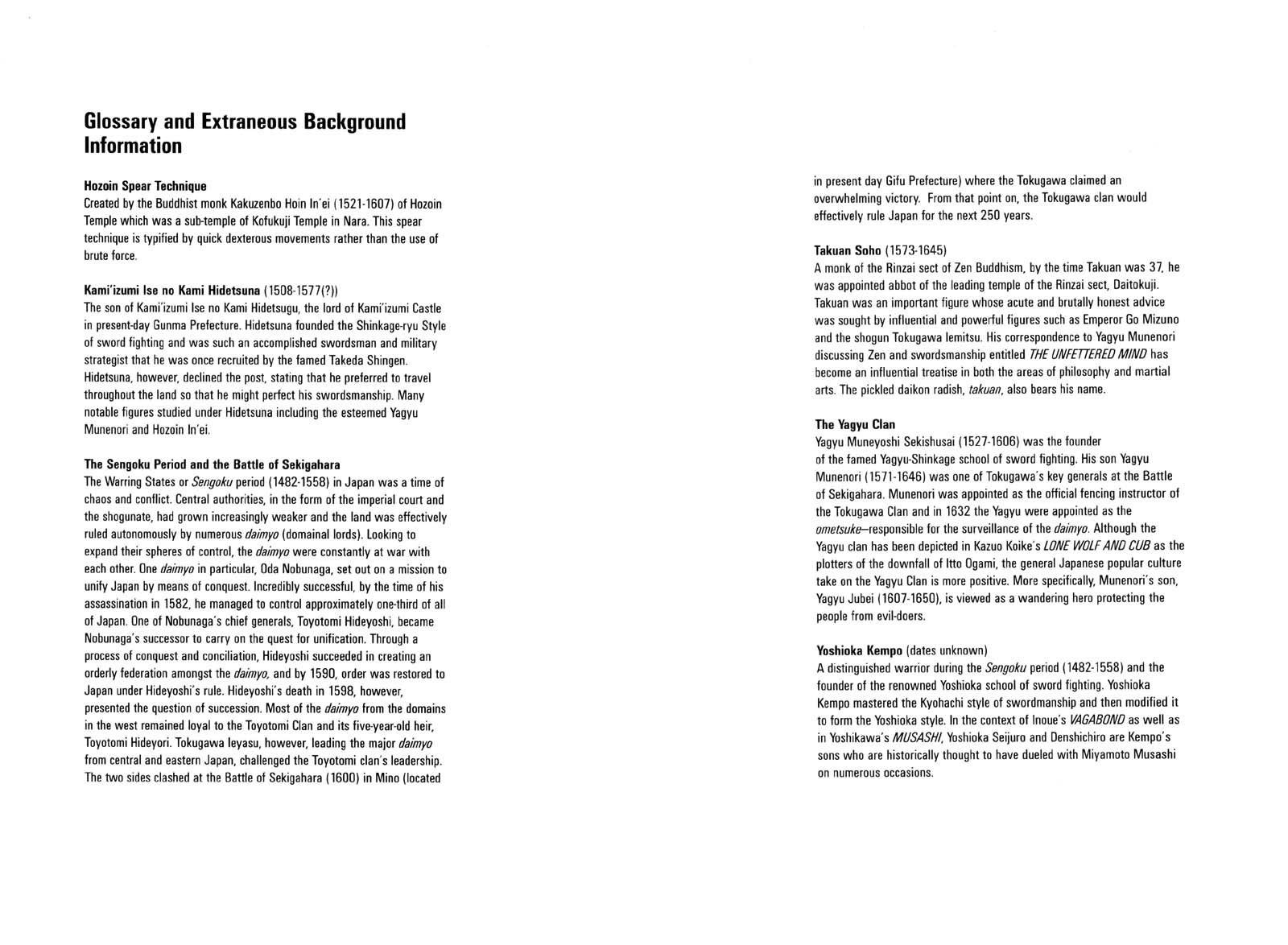 Read Vagabond Manga Online