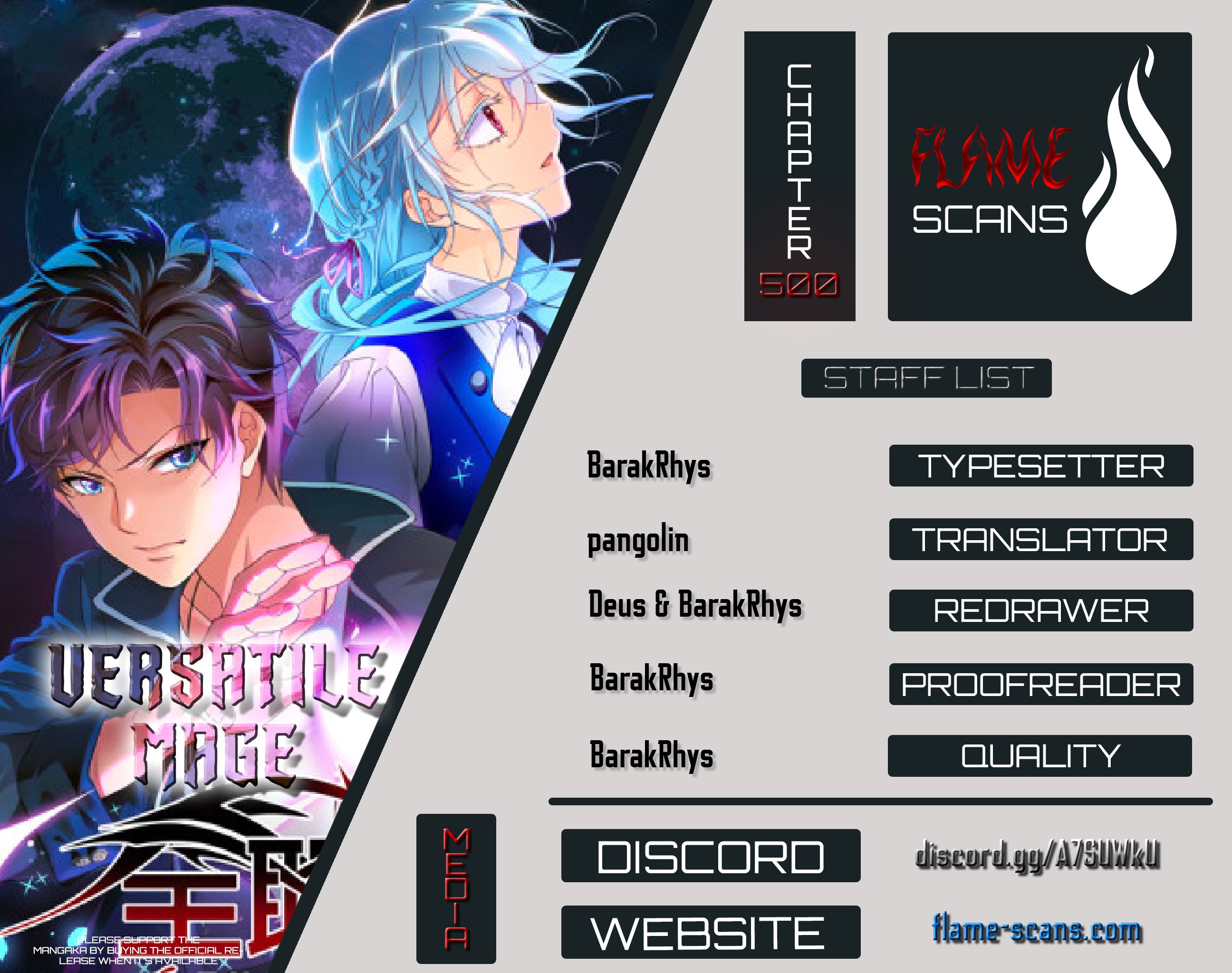 Read Versatile Mage Manga Online