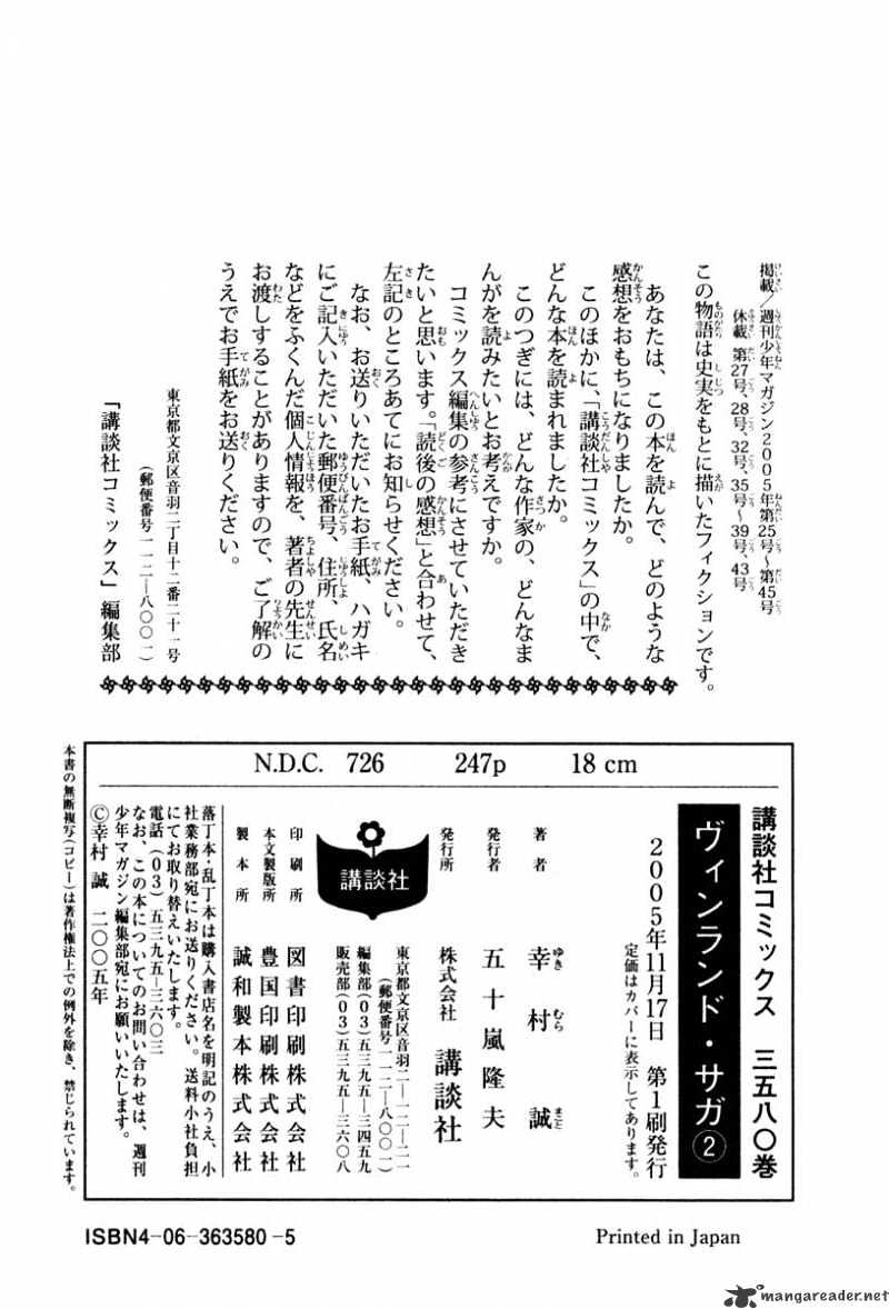 Read Vinland Saga Manga Online