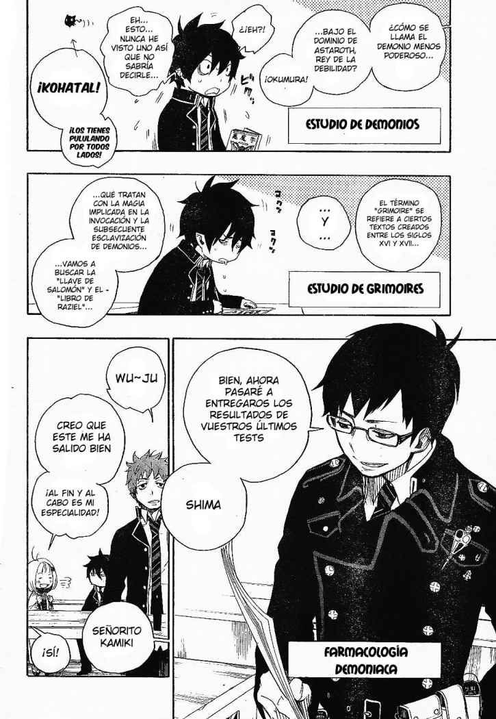 Read Ao no Exorcist es Manga Online