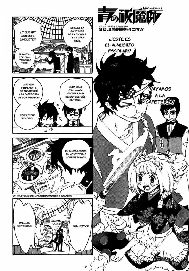 Read Ao no Exorcist es Manga Online