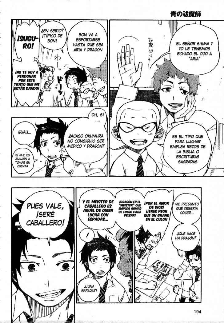 Read Ao no Exorcist es Manga Online