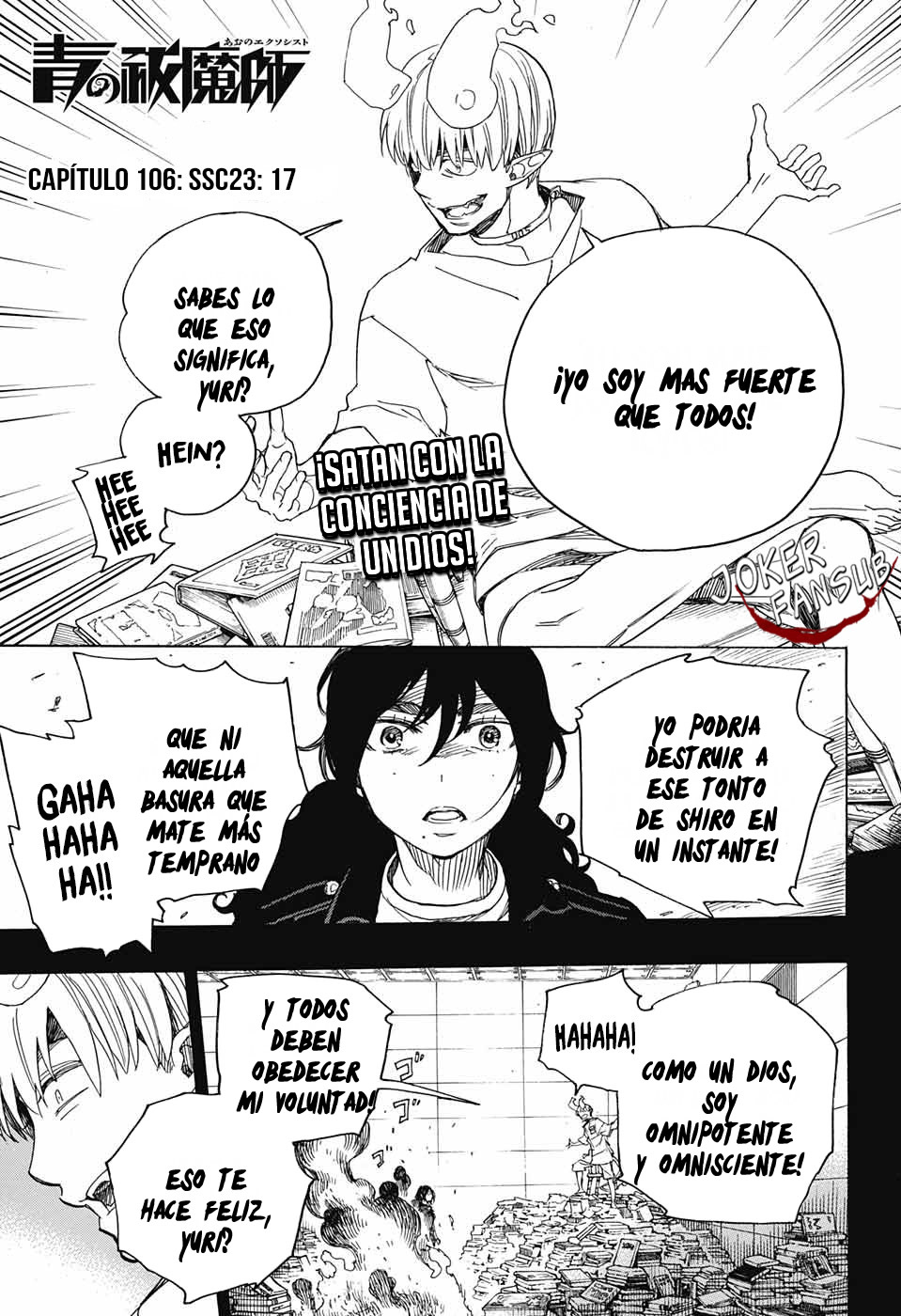 Read Ao no Exorcist es Manga Online