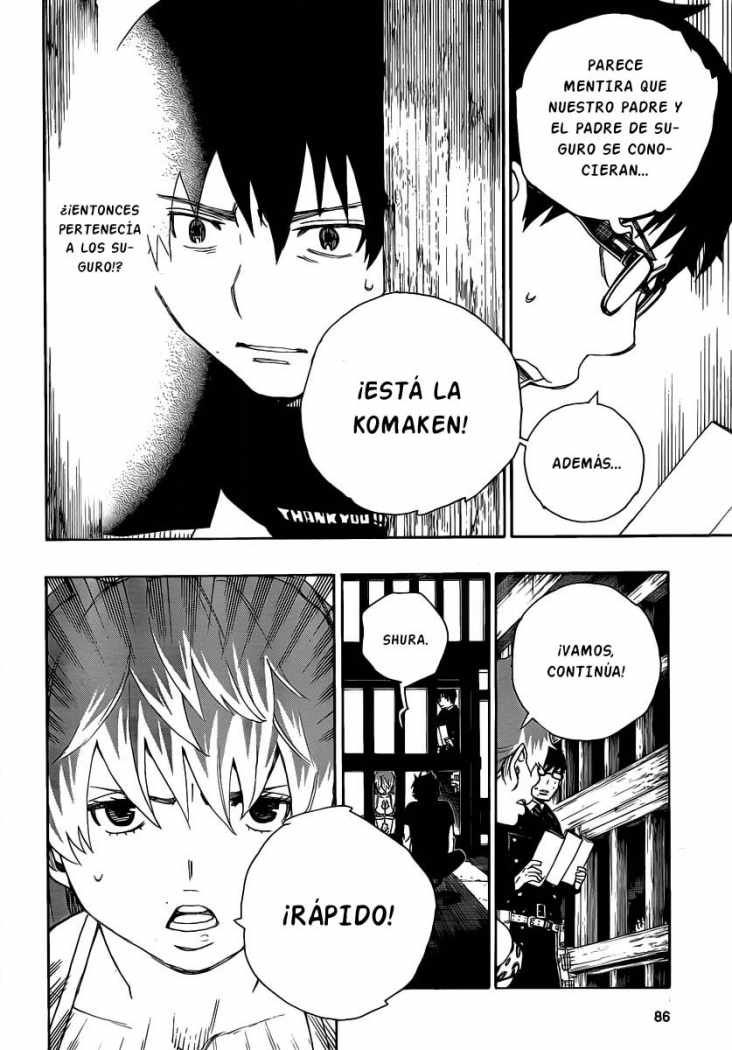 Read Ao no Exorcist es Manga Online