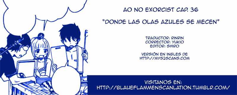 Read Ao no Exorcist es Manga Online