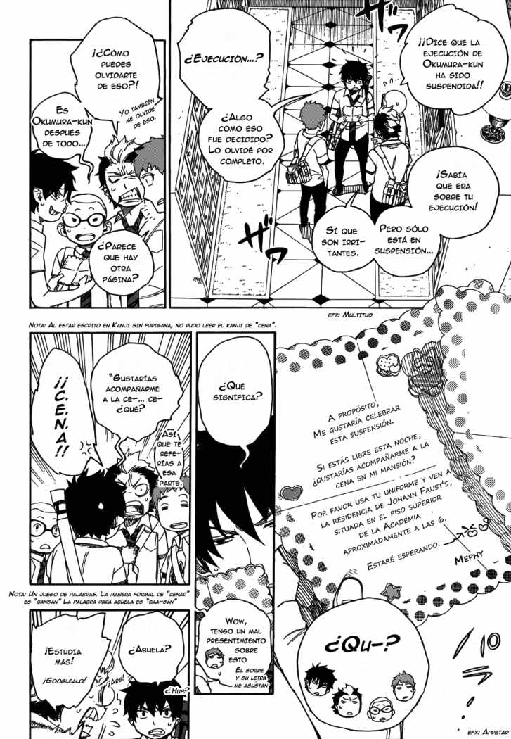 Read Ao no Exorcist es Manga Online