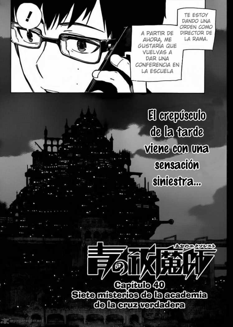 Read Ao no Exorcist es Manga Online