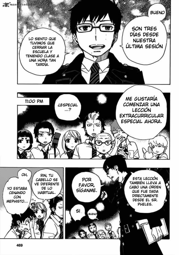 Read Ao no Exorcist es Manga Online