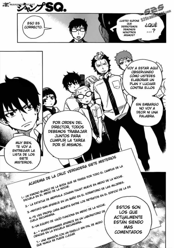 Read Ao no Exorcist es Manga Online