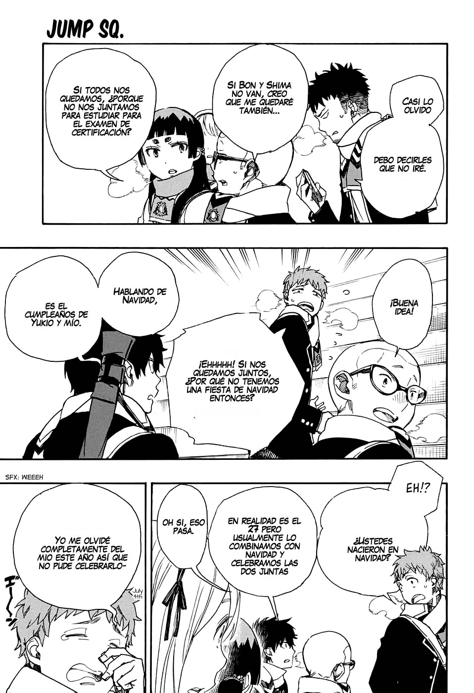 Read Ao no Exorcist es Manga Online